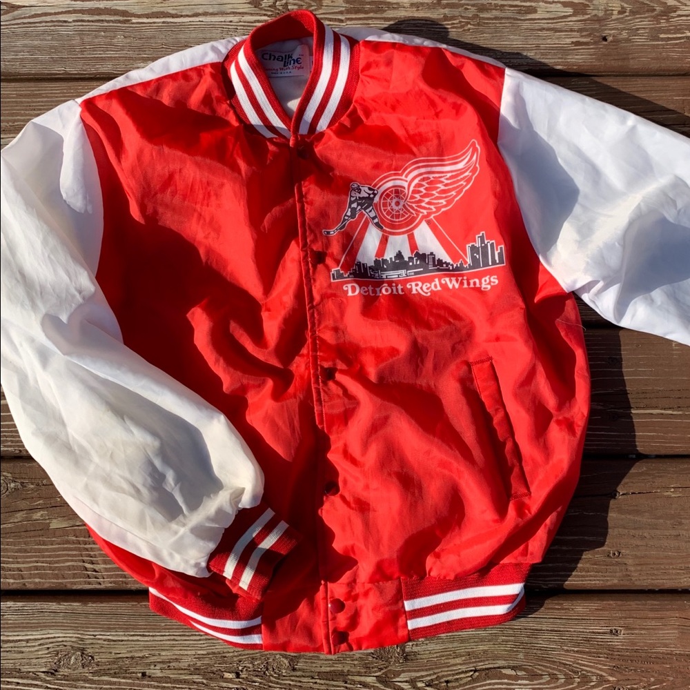 Vintage 90s Chalkline Fanimation Jacket Detroit